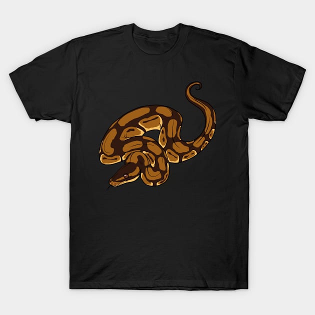 Cinnamon Ball Python T-Shirt by TwilightSaint